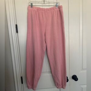 Cozy Pink Joggers
